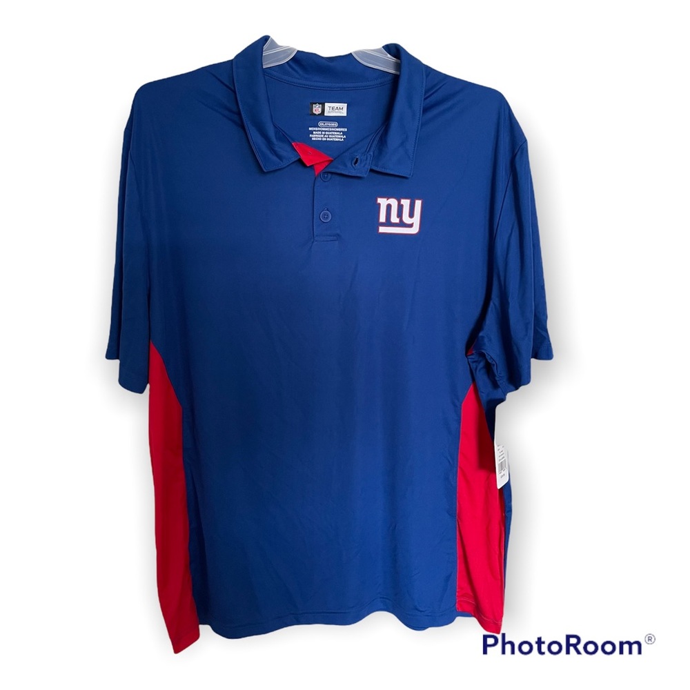 NFL New York Giants Polo Shirt brand new with hanger and hangtag.